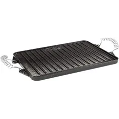 Garcima 12021 plancha asar rectangular 21X27 cm Hierro fundido