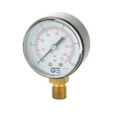 Manómetro vertical 1/4" 10 bar 3820 010 Genebre