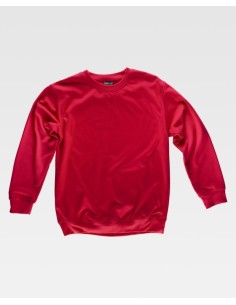 WorkTeam SUDADERA S5505 T-XL BASICA ROJO