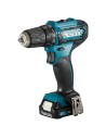 Makita TALADRO atornillador 12V DF333DSAE 2 batería 2AH