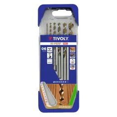 Set 6 brocas madera TECHNIC G13 10864070002 Tivoly
