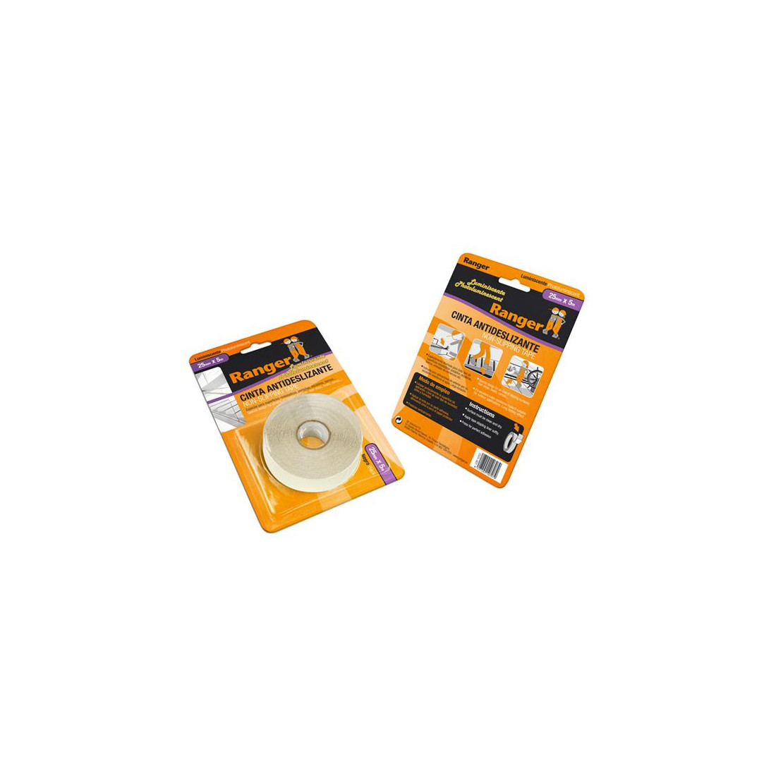 CINTA ANTIDESLIZANTE 25X05 10740 LUMINISCENTE