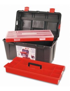 Tayg caja herramientas 133008 N.33 GRIS con bandeja + estuche 480X258X255