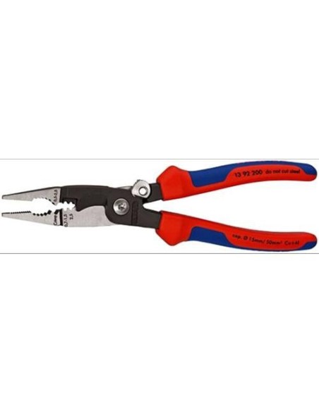 Knipex ALICATE universal 13 92 200 para INSTALADORES 200MM