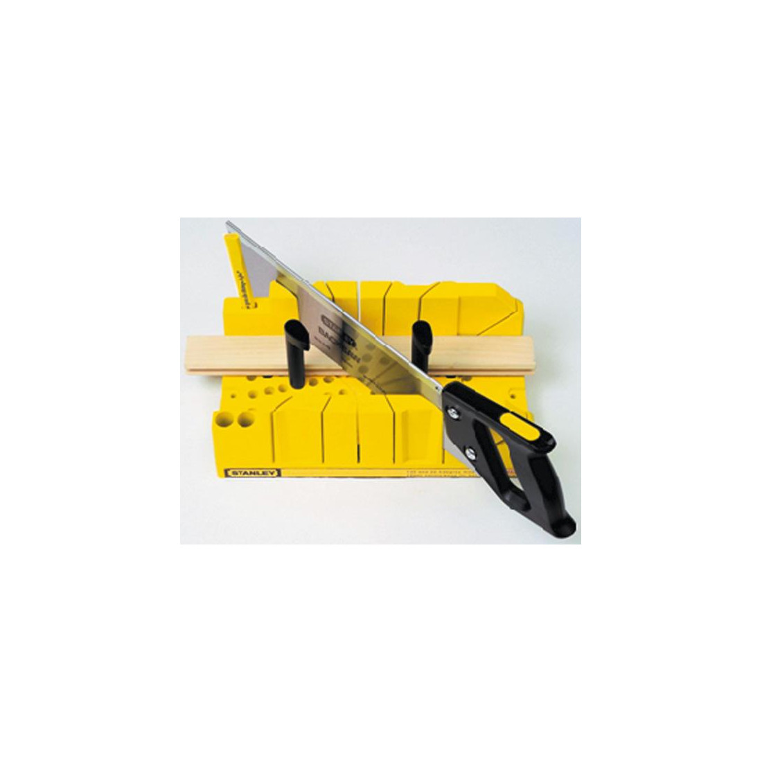 Stanley caja ingletadora + serrucho costilla 1-20-600
