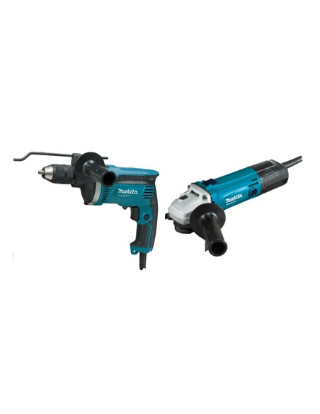 Makita KIT TALADRO 710W M810B + AMOLADORA 115MM 570W