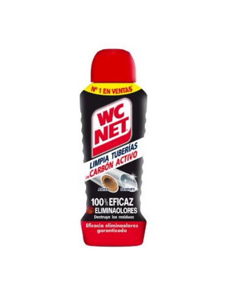 LIMPIATUBERIAS WC NET CARBON ACTIVO 1 LTS