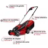 Einhell cortacésped batería 3413155 GE-CM 18/30 Li