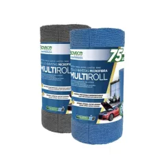 Bayeta microfibra rollo 75 uds gris Bayeco Pro