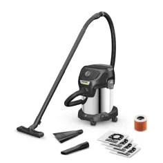 Karcher KWD 3 S 3 aspirador 17 Lts 1000W inox KWD3S3 1.628-449.0
