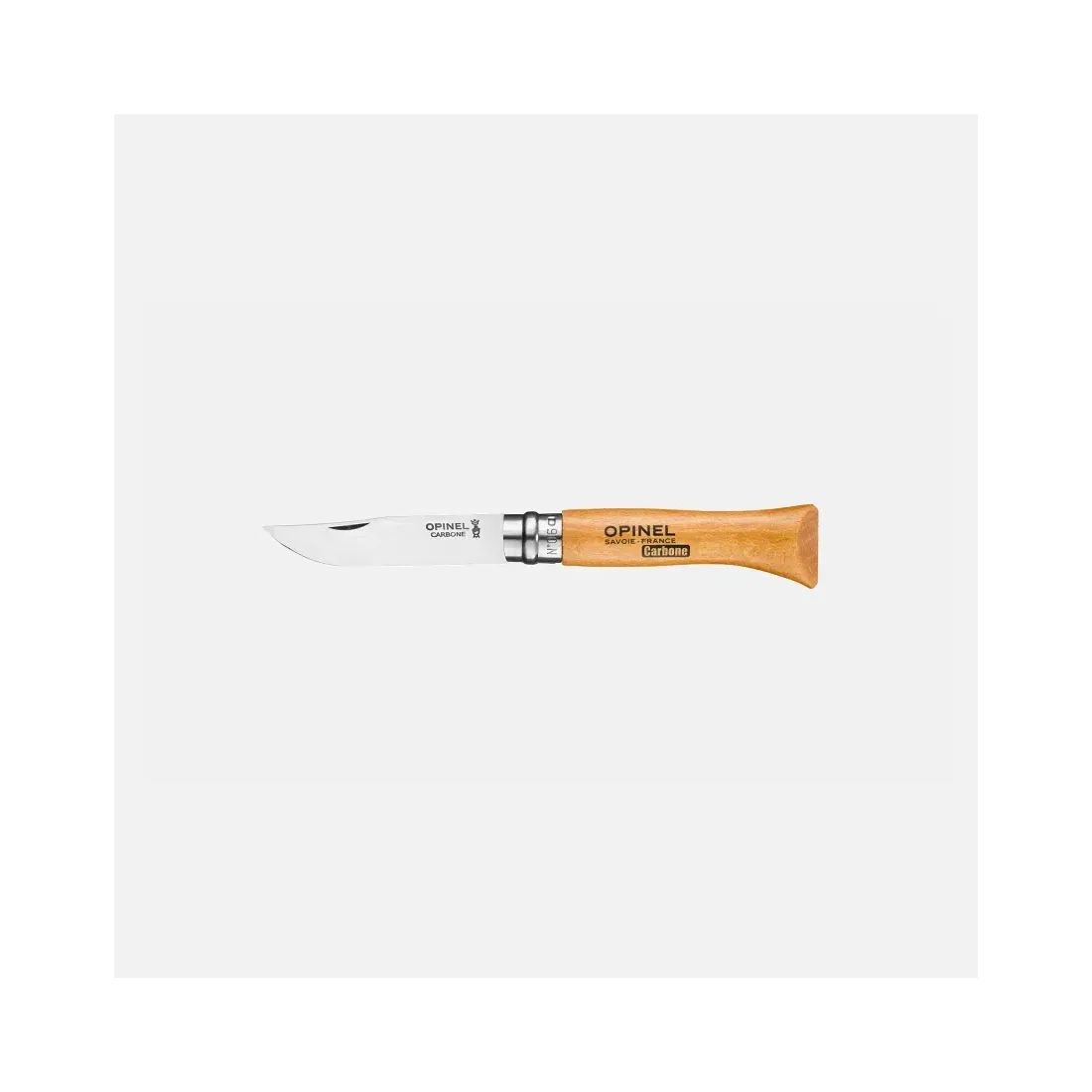 Navaja Opinel Nº 6 Carbono con bloqueo 4426VRN