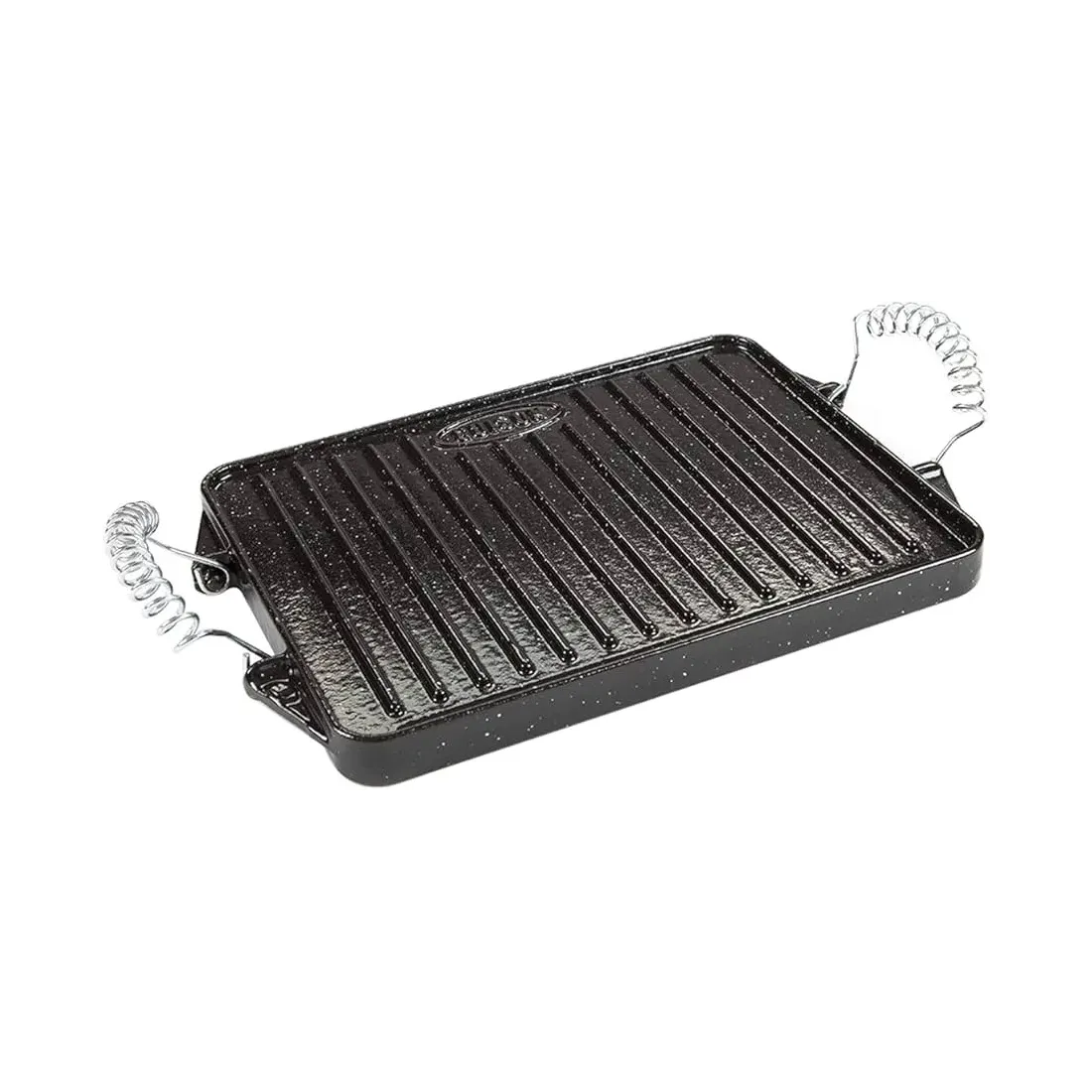 Garcima 12021 plancha asar rectangular 21X27 cm Hierro fundido