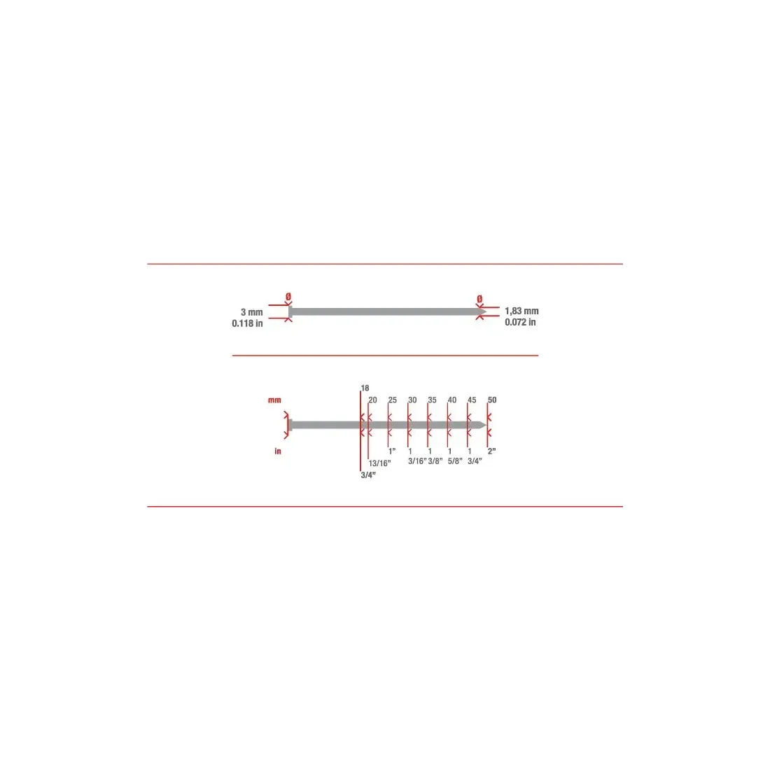Clavadora Simes SIM B183 1205185 (BRAD 1,83) SIM B183