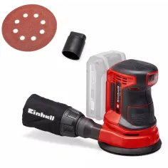 Lijadora rotorbital 125 mm a batería 18V Einhell TE-RS 18 Li-Solo 4462010