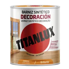 Barniz Cerezo brillante 750 ml Titanlux 5809401