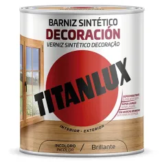 Barniz incoloro brillante 250 ml Titanlux 5809390