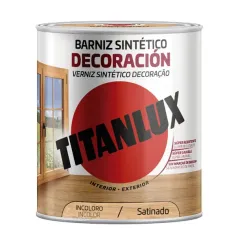Barniz Incoloro satinado Titanlux 750 ml 5809406