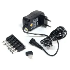 Alimentador transformador con Selector de Voltaje (3-12V) 1000mA Axil AL0871E