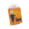 Alimentador transformador con Selector de Voltaje (3-12V) 1000mA Axil AL0871E