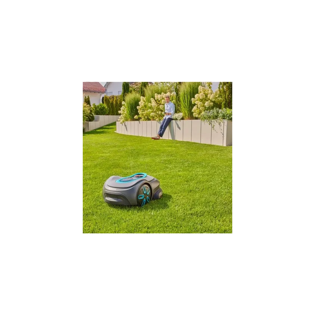 Gardena 19901-26 mart SILENO MAX 800 m² robot cortacésped