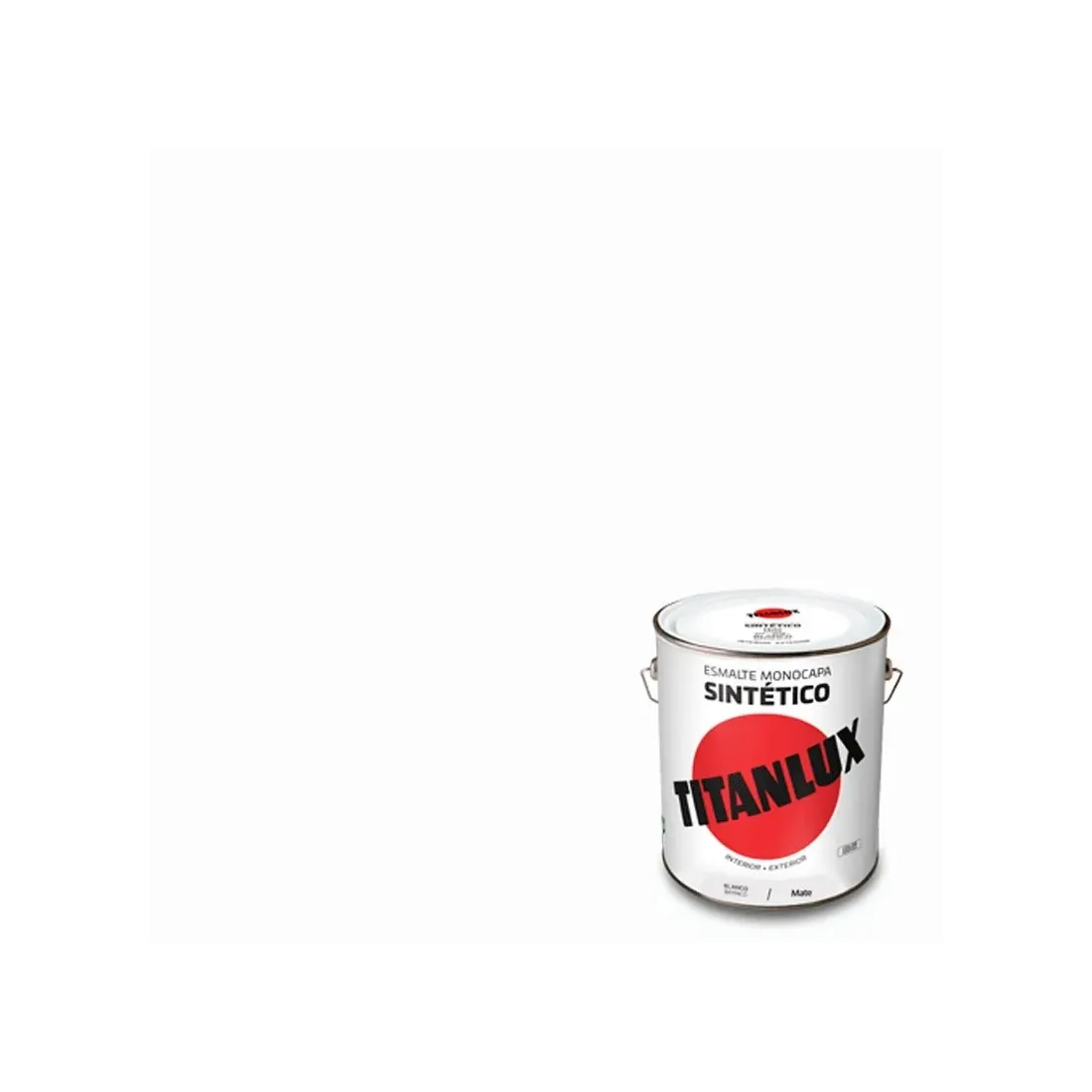 Titanlux Esmalte Sintético BLANCO Mate 750 ml 5809009
