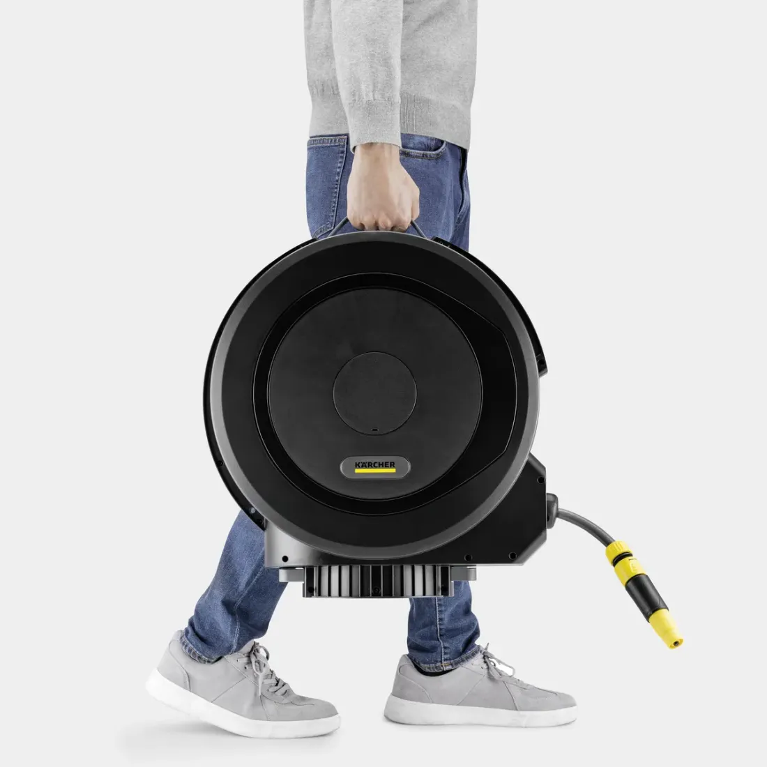 Karcher enrollador manguera 20 Mts automático HBX 4.20