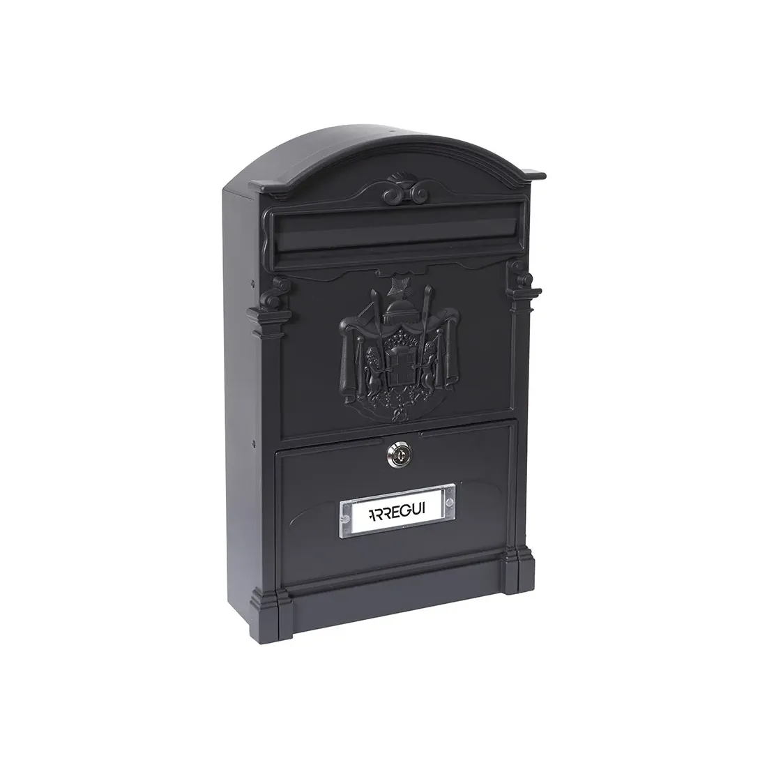 BUZON EXT.ALUM.RESIDENCIA E-2614 NEGRO