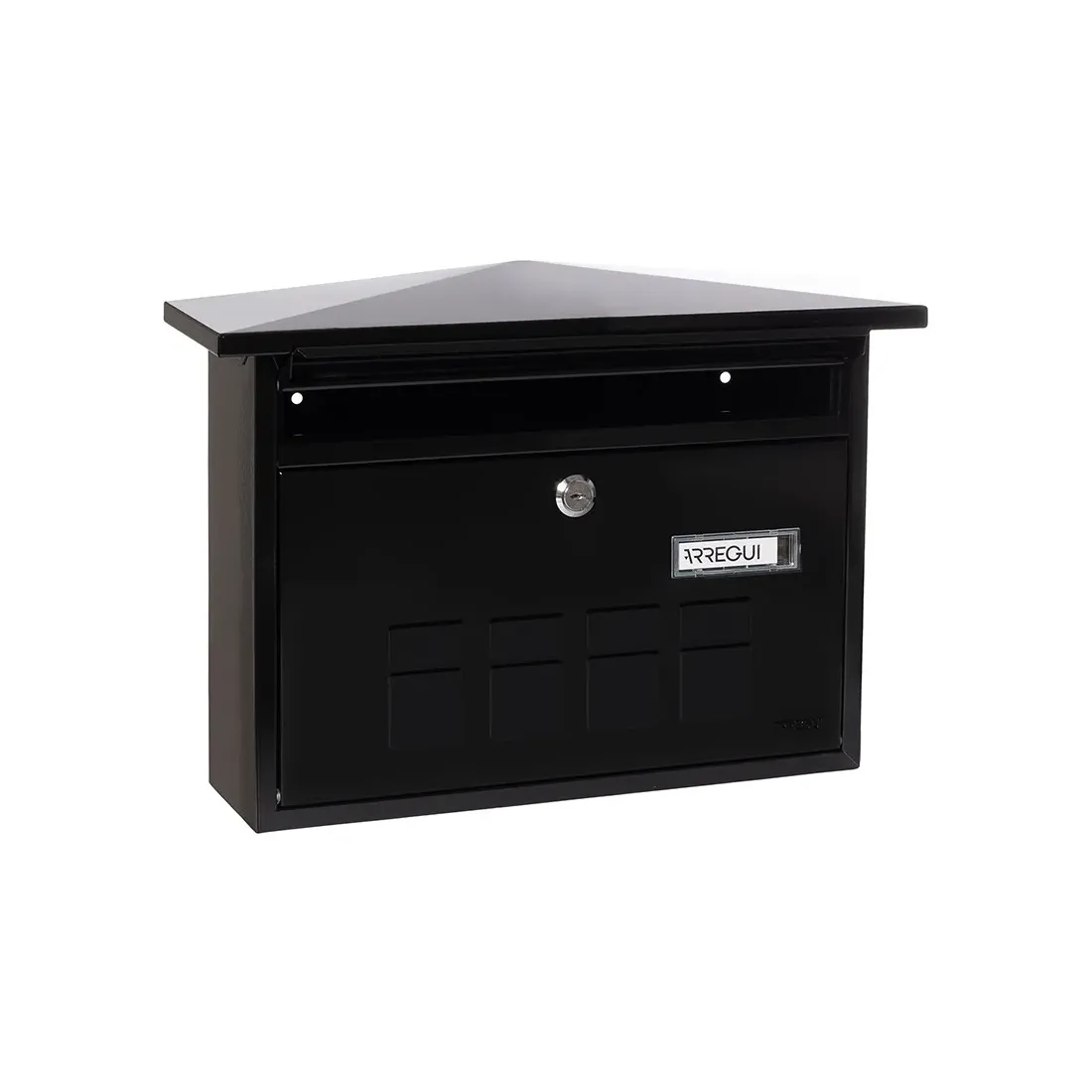 BUZON EXT.ACERO DECO E-5704 NEGRO