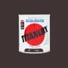 Esmalte al agua ecológico Titanlux TABACO Mate 750 ml 5806299
