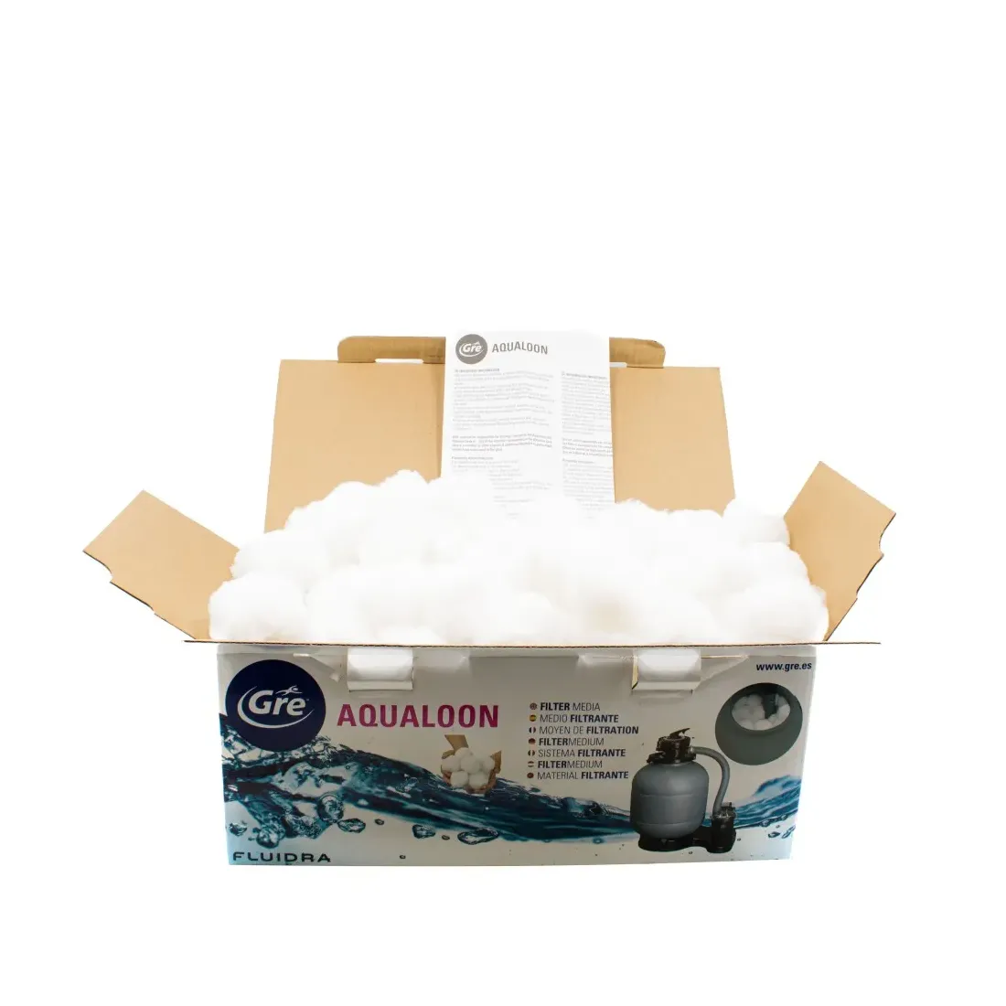 Medio Filtrante GRE Aqualoon AQ700 700 g para Depuradoras