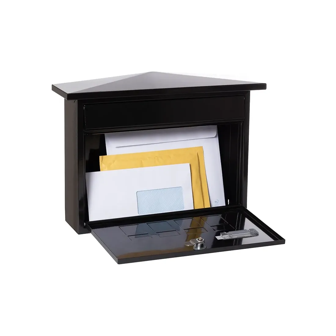Buzón Arregui Deco E5704 Negro DIN A4