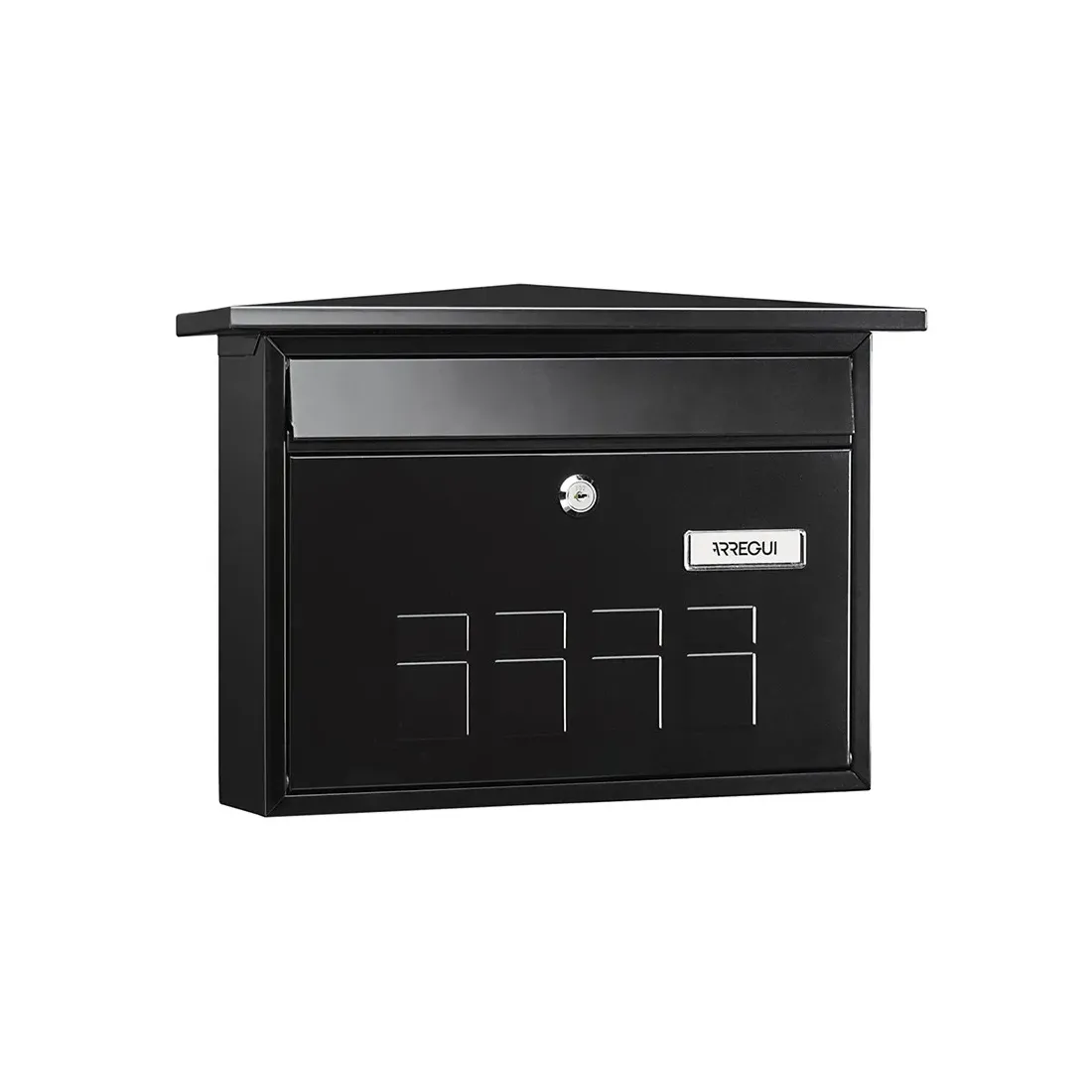 Buzón Arregui Deco E5704 Negro DIN A4
