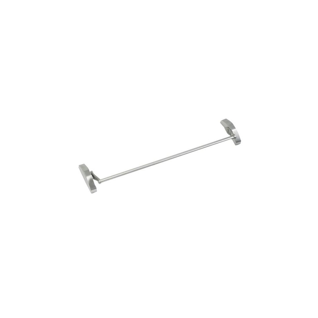 Barra Antipánico Tesa embutir 1 PUNTO 900 mm GLOVAL GL1E909NV