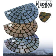Felpudo Piedras Media Luna 40X60 03838 Hidalgo