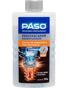 PASO DESATASCADOR TURBO 350 gramos 705015