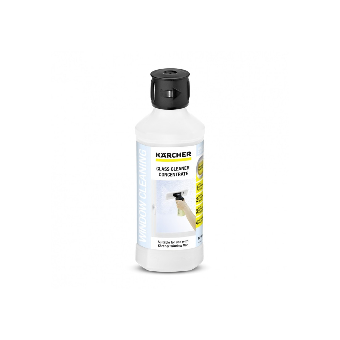 Karcher DETERGENTE LIMPIACRISTALES WV 500ML 6.295-772.0
