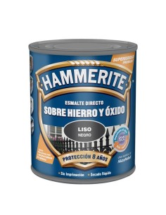 HAMMERITE esmalte blanco brillante liso 5 Lts