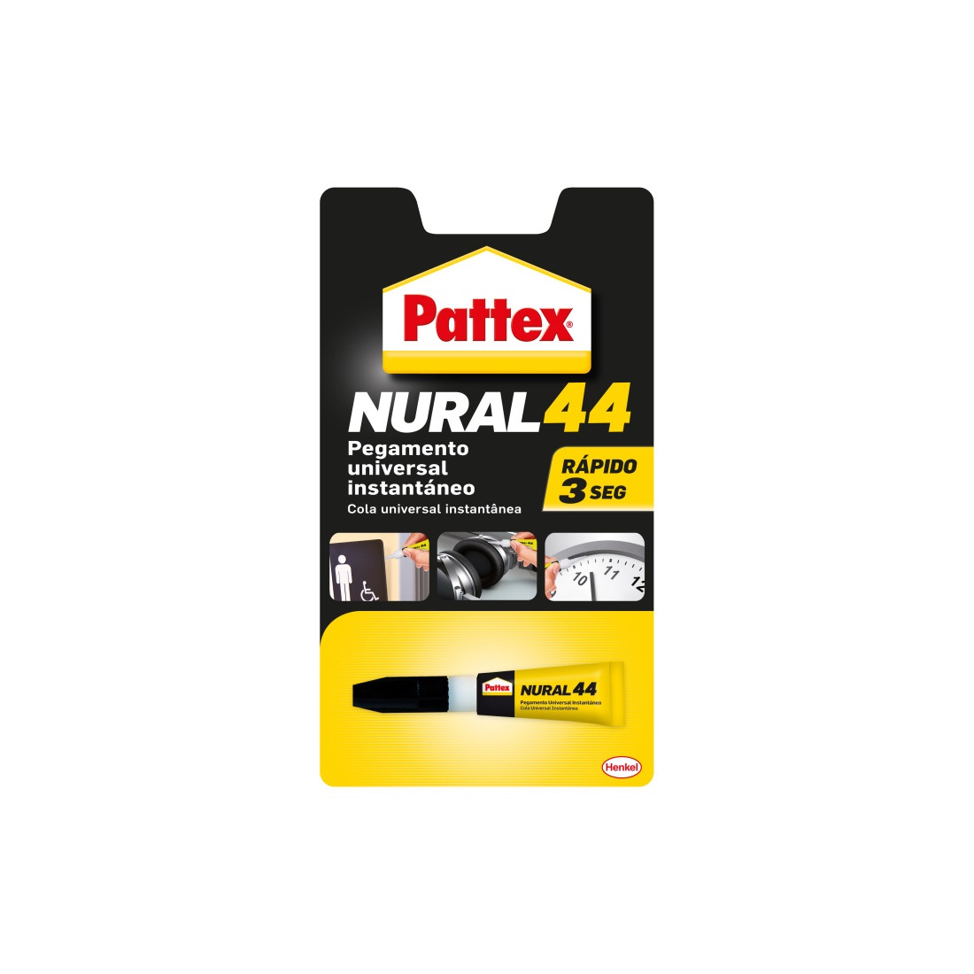 Nural 44 adhesivo universal 3 gr Pattex