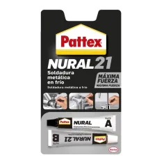 Nural 21 soldar en frío metales 22ml Pattex