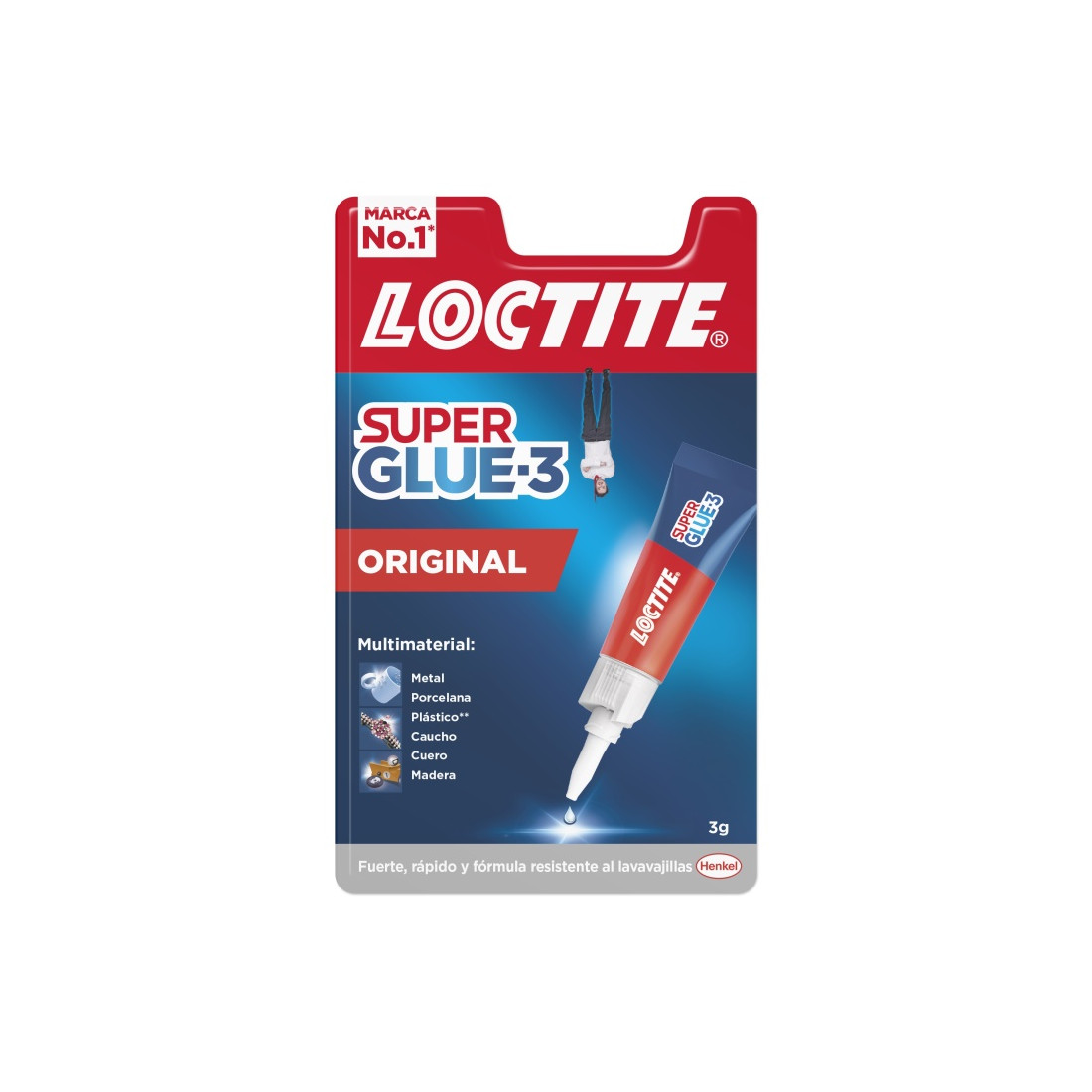 Pegamento Super Glue-3 Loctite 3 gr.