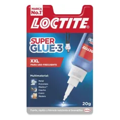 Pegamento loctite Super Glue 3 20 gr. XXL profesional